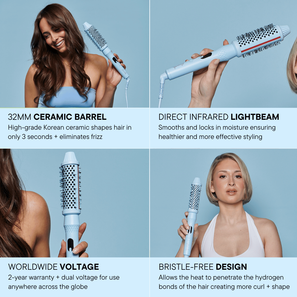 Sky Blue Infrared Thermal Brush