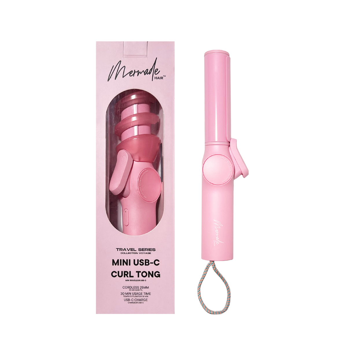Mini USB-C Curl Tong