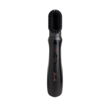 Mermade Hair Interchangeable Blow Dry Brush - Sleek Black front with blow dry attachment