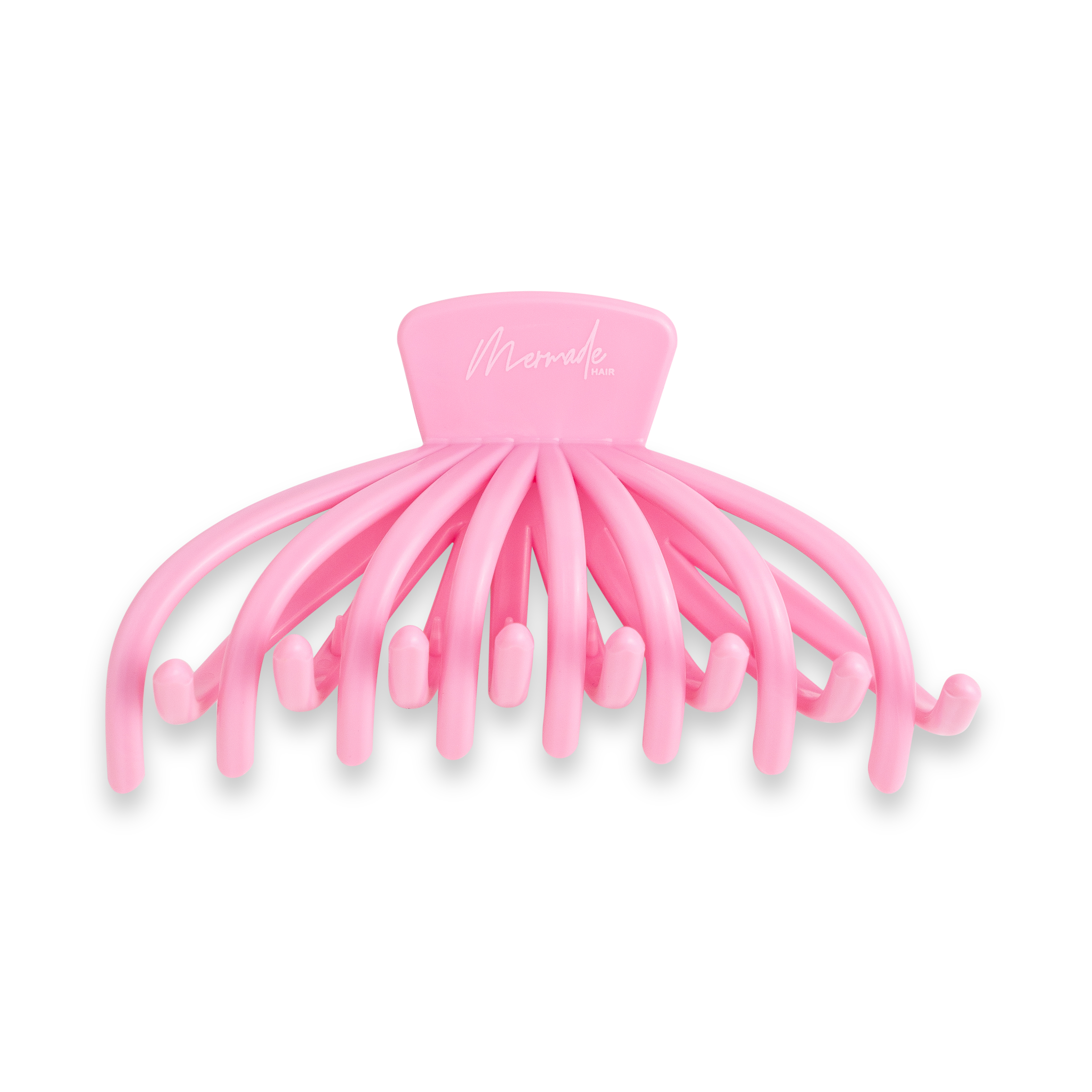 Mermade Hair Octopus Clip in pink