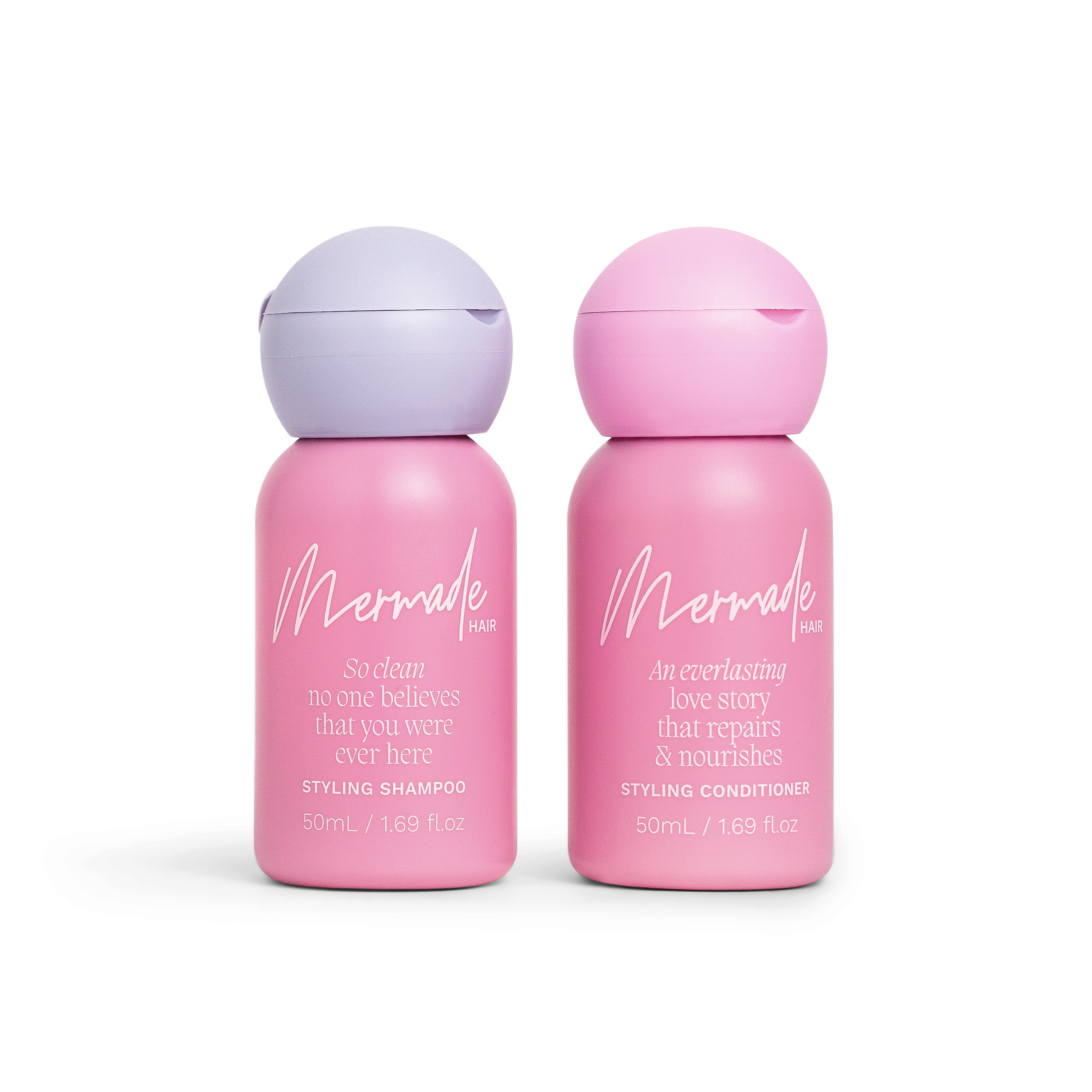 Mermade Hair Mini Shampoo + Conditioner Set