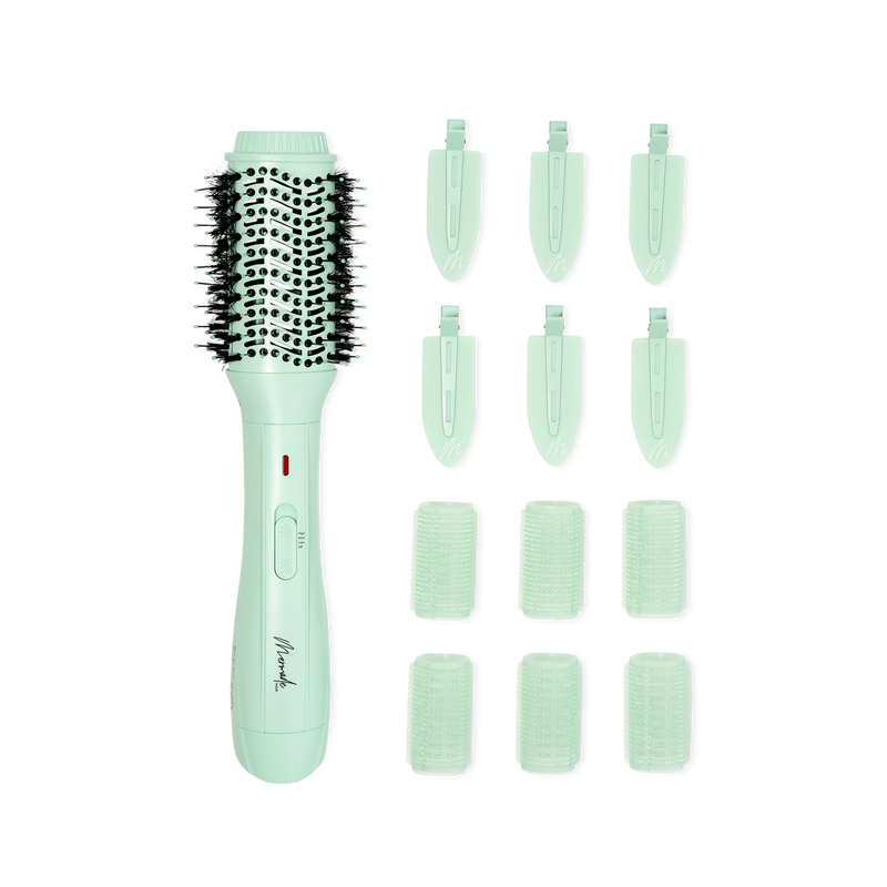 Mermade Hair That's Mint Blowout Kit - Flatlay tools and accessories