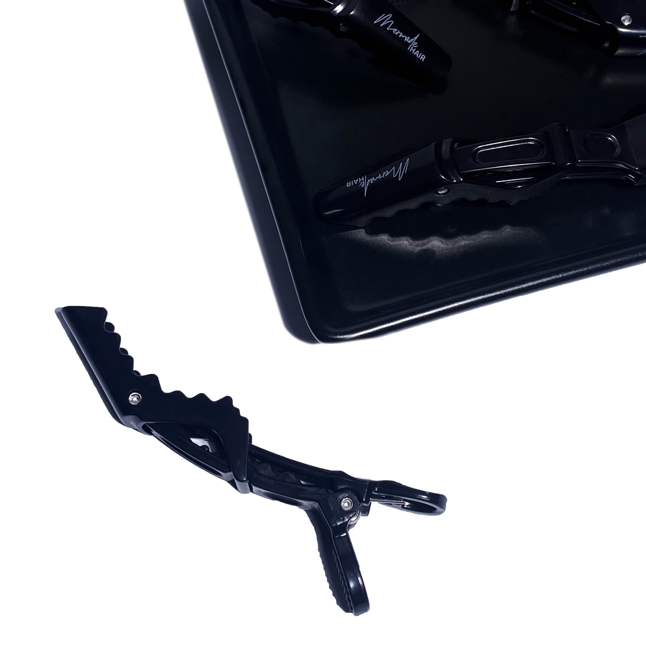 Black Grip clips by Mermade Hair