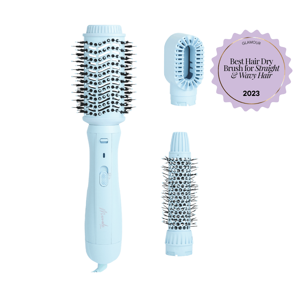 Sky Blue Interchangeable Blow Dry Brush