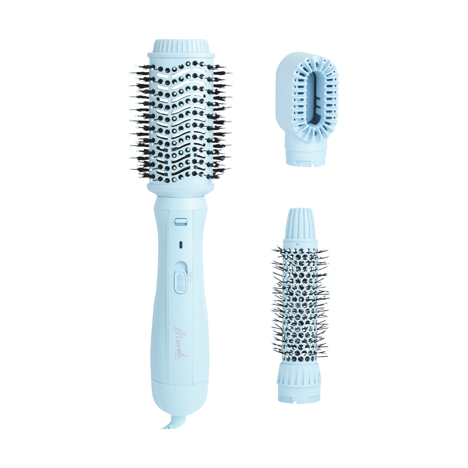 Sky Blue Interchangeable Blow Dry Brush