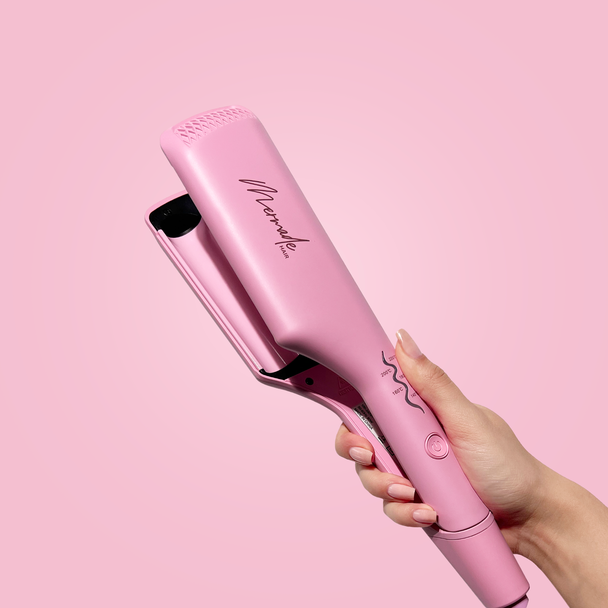 Mermade Hair Double Waver - Pink