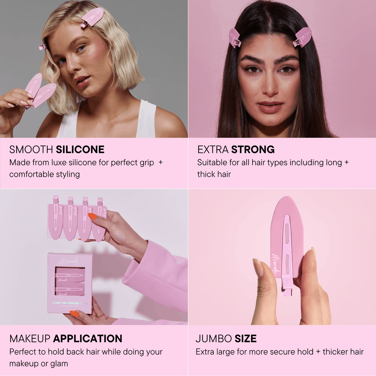Jumbo No Crease Hair Clips