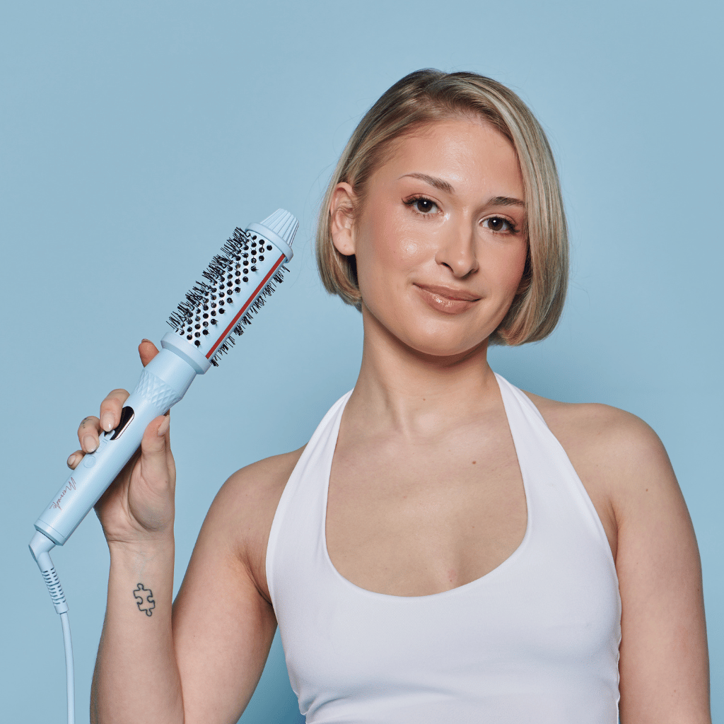 Sky Blue Infrared Thermal Brush