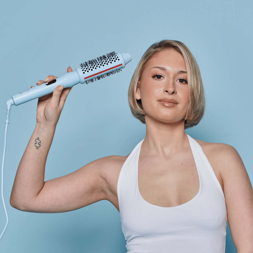 Sky Blue Infrared Thermal Brush