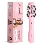 Mermade Hair Blow Dry Brush - Signature Pink flatlay with box