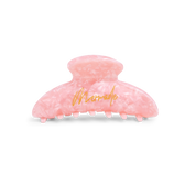 Mermade Hair Claw Clip - Pink front