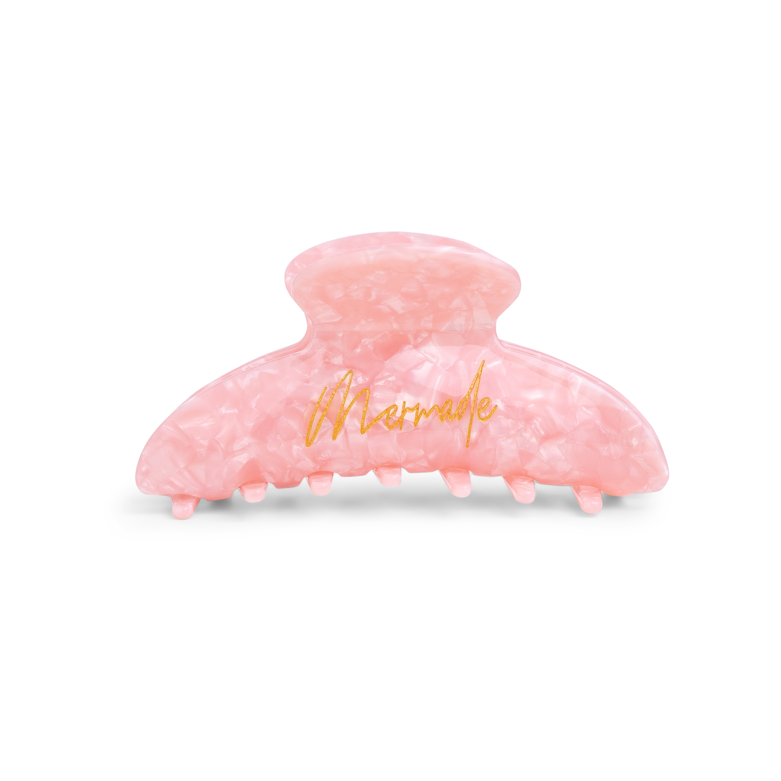 Mermade Hair Claw Clip - Pink front