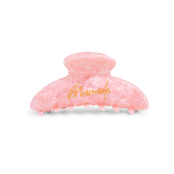 Mermade Hair Claw Clip - Pink front