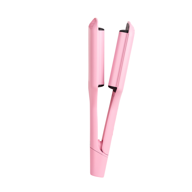 Mermade Hair Double Waver - Pink side view opened