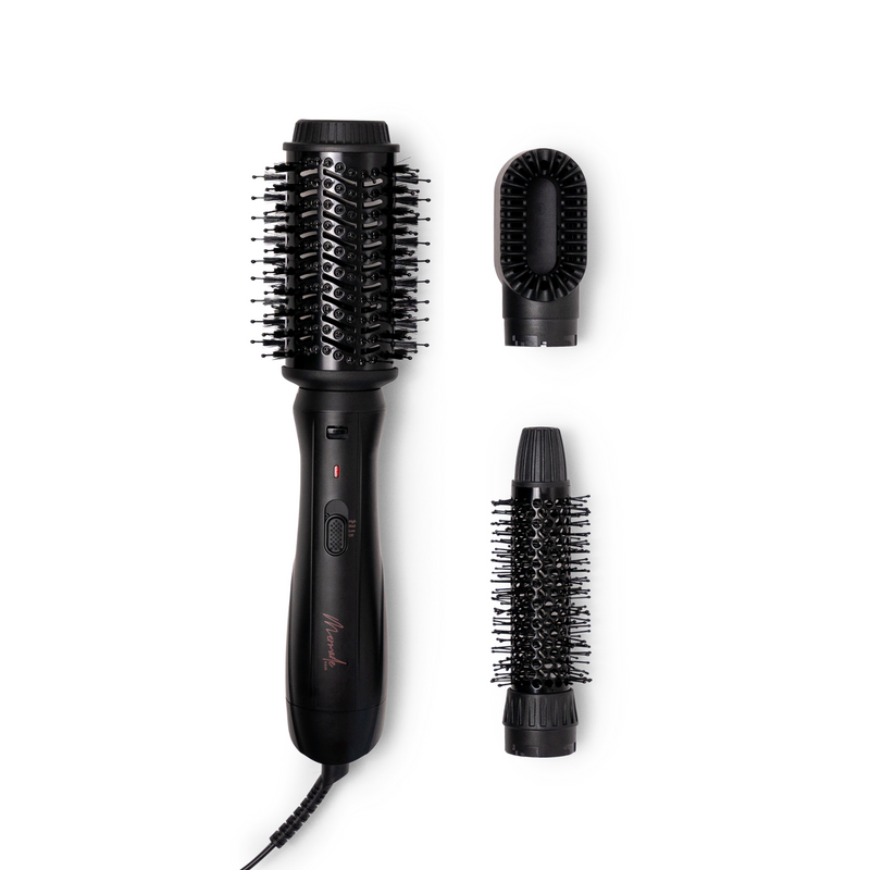 Interchangeable Blow Dry Brush - Sleek Black